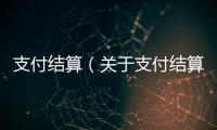 支付結算（關于支付結算的基本情況說明介紹）