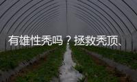 有雄性禿嗎？拯救禿頂、脫發，絕招在這里