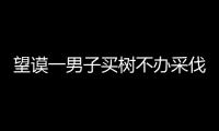 望謨一男子買樹不辦采伐證 濫伐林木被判刑