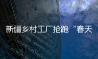 新疆鄉村工廠搶跑“春天里”