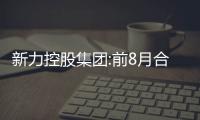 新力控股集團:前8月合同銷售額約24.70億元