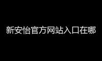 新安怡官方網站入口在哪里？