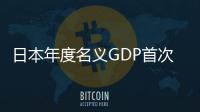 日本年度名義GDP首次超600萬億日元