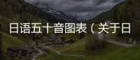 日語五十音圖表（關于日語五十音圖表的基本情況說明介紹）