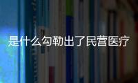 是什么勾勒出了民營醫療的“生命線”？