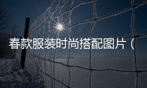 春款服裝時尚搭配圖片（春款服裝時尚搭配圖片男）