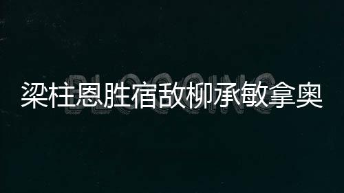 梁柱恩勝宿敵柳承敏拿奧運(yùn)資格 堪稱最幸福之人