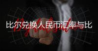 比爾兌換人民幣匯率與比爾與人民幣官方匯率的原因