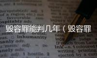 毀容罪能判幾年（毀容罪）