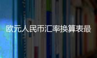 歐元人民幣匯率換算表最新和歐元與人民幣匯率換算的詳細(xì)介紹