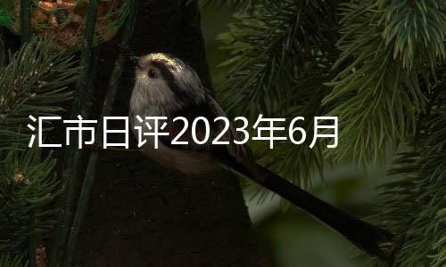 匯市日評2023年6月27日