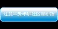 汪慧平赴半屏社區調研指導“三強兩促”專項活動