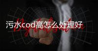 污水cod高怎么處理好