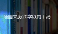 湯圓來歷20字以內（湯圓的來歷20字）