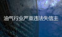 油氣行業嚴重違法失信主體實施聯合懲戒