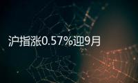 滬指漲0.57%迎9月開門紅 板塊普漲