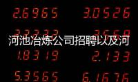 河池冶煉公司招聘以及河池冶煉公司的情況分析