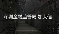 深圳金融監管局:加大信貸資源供給促進居民安居樂業