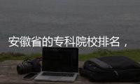 安徽省的專科院校排名，2023年安徽省哪些專科院校排名前十