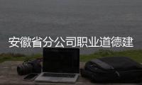 安徽省分公司職業道德建設獲肯定