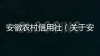 安徽農村信用社（關于安徽農村信用社的基本情況說明介紹）