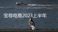 寶尊電商2023上半年虧損1.04億元，受一季度收購Gap拖累