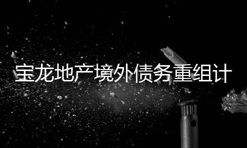 寶龍地產境外債務重組計劃失效,業內人士:或推出削債力度更大的重組方案