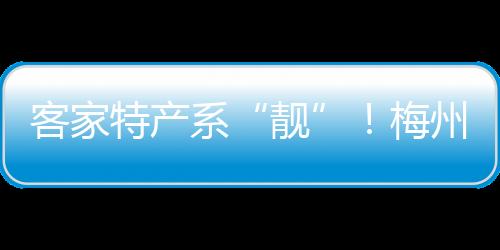 客家特產(chǎn)系“靚”！梅州柚、嘉應茶、客都米、平遠橙亮相全國網(wǎng)上年貨節(jié)