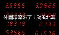 外圍環流來了！颱風北轉曾文水庫「成功進補」　創近2年單日最大降雨