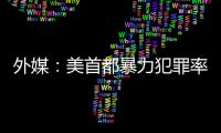 外媒：美首都暴力犯罪率上升39%　與警力減少和司法系統分裂有關