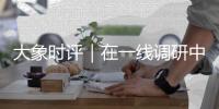 大象時評｜在一線調(diào)研中發(fā)現(xiàn)問題解決問題