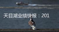 天目湖業績快報：2019年凈利同比增長19.92%