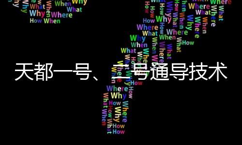 天都一號、二號通導技術試驗星成功發射