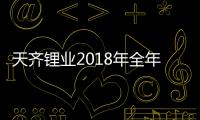 天齊鋰業(yè)2018年全年實(shí)現(xiàn)營(yíng)收凈利潤(rùn)雙增