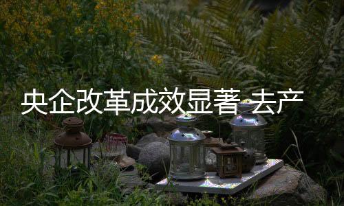 央企改革成效顯著 去產能和處置“僵尸企業”取得積極進展