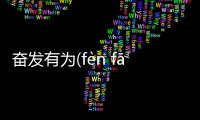 奮發有為(fèn fā yǒu wéi)究竟怎樣?