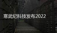 寒武紀科技發布2022年半年報數據