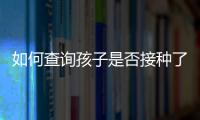 如何查詢孩子是否接種了問題疫苗