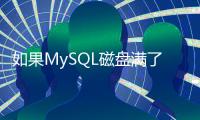 如果MySQL磁盤滿了，會發生什么？