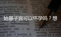 始基子宮可以懷孕嗎？想要生孩子，送你3種方法！