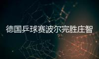 德國乒球賽波爾完勝莊智淵奪冠 劉佳女單封后
