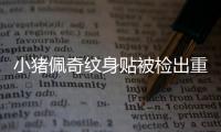 小豬佩奇紋身貼被檢出重金屬 “貼”上身的人要小心了