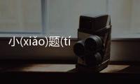 小(xiǎo)題(tí)大(dà)做(zuò)網友如何看?