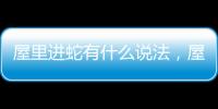 屋里進蛇有什么說法，屋里進蛇了怎么辦