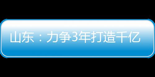 山東：力爭3年打造千億元級虛擬現實產業高地