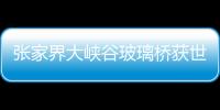 張家界大峽谷玻璃橋獲世界橋梁榮譽,行業資訊