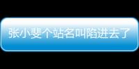 張小斐個站名叫陷進去了 網(wǎng)友調(diào)侃是沈騰取的名字