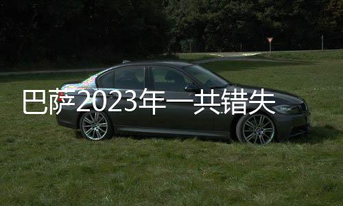 巴薩2023年一共錯失95次絕佳機會，排名五大聯賽首位