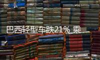 巴西輕型車跌21% 乘用車銷量減22%