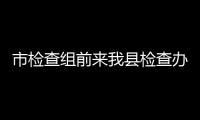 市檢查組前來(lái)我縣檢查辦公用房清理工作